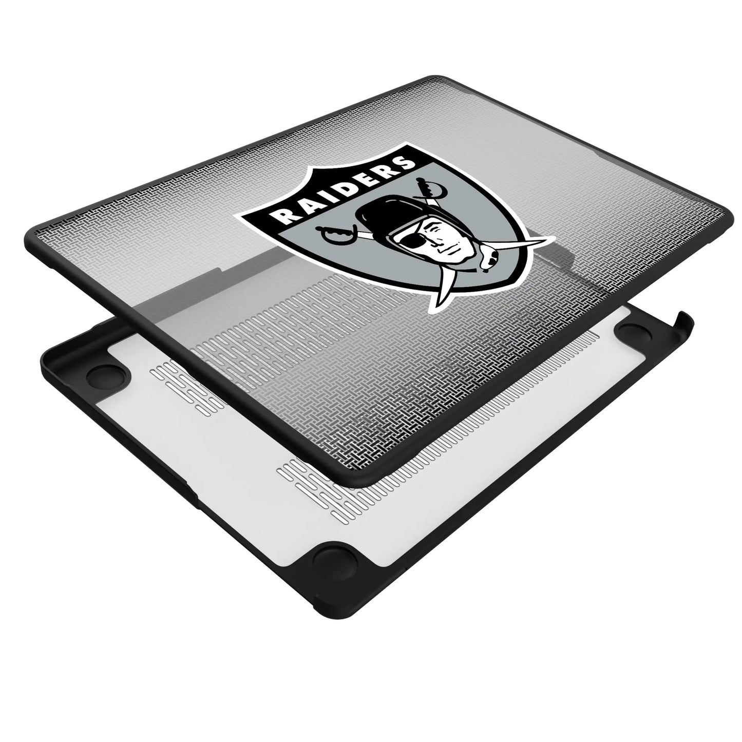 Oakland Raiders 1963 Historic Collection Linen Laptop Case for Apple MacBook