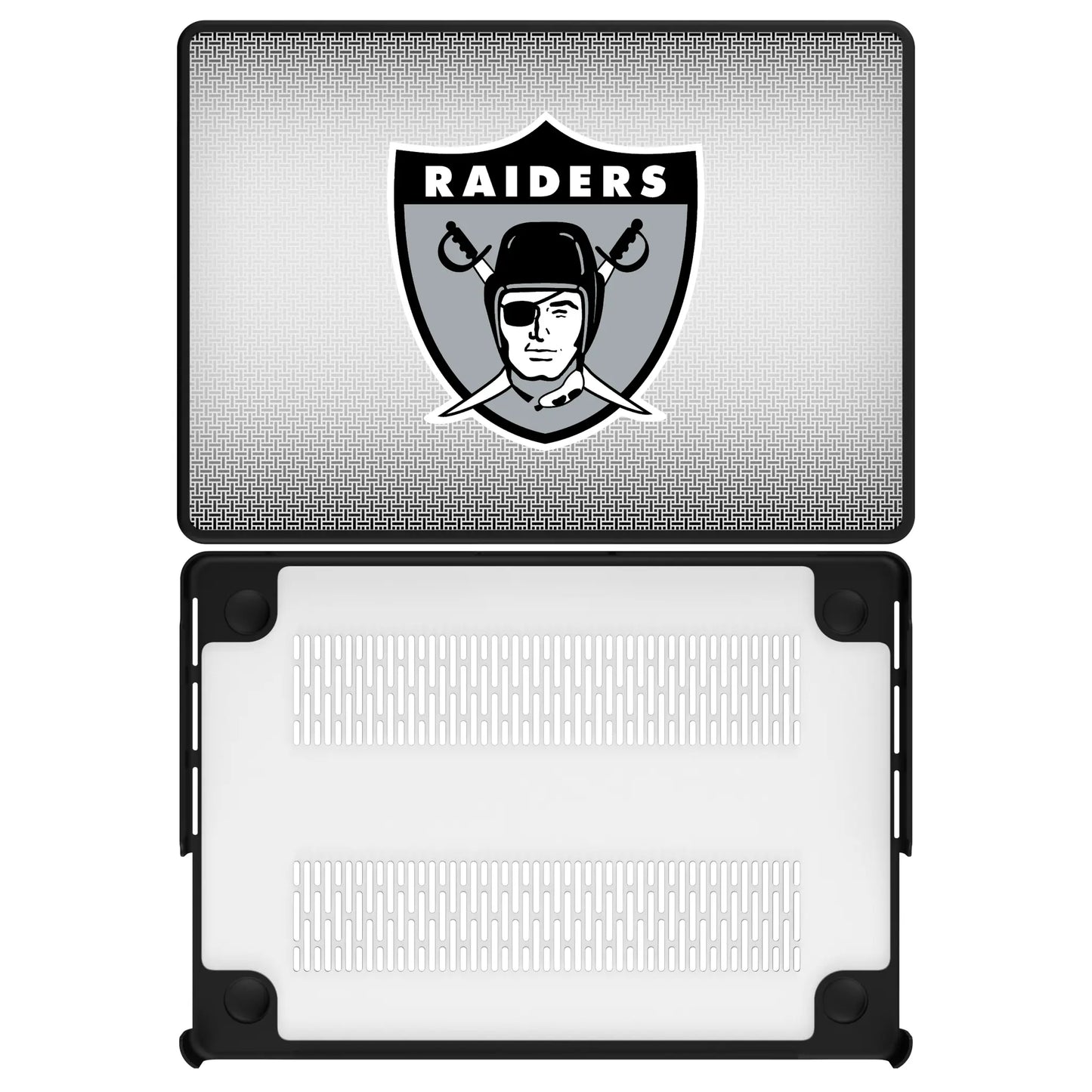 Oakland Raiders 1963 Historic Collection Linen Laptop Case for Apple MacBook