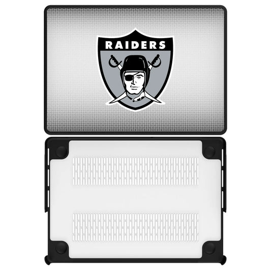 Oakland Raiders 1963 Historic Collection Linen Laptop Case for Apple MacBook