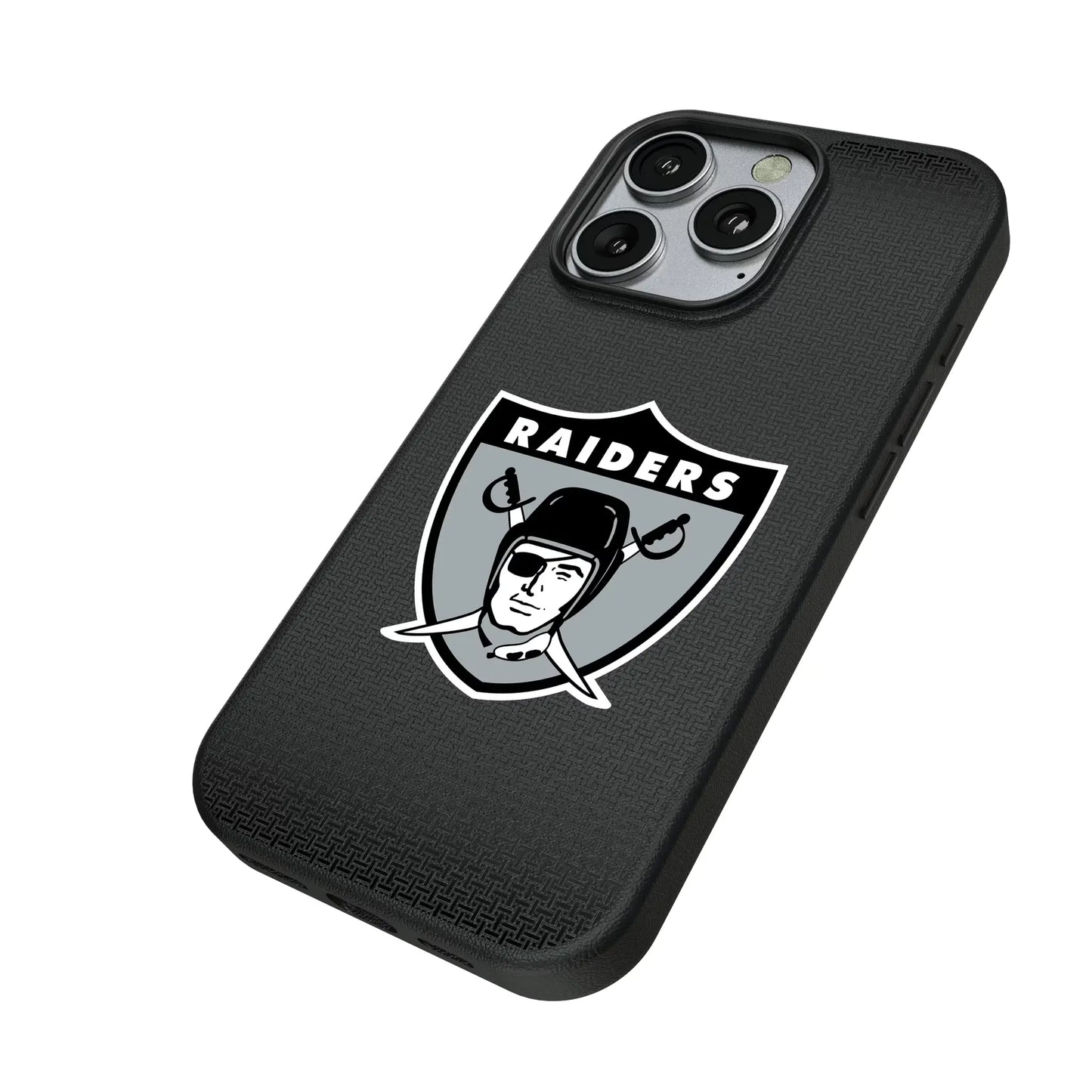 Oakland Raiders 1963 Historic Collection Linen MagSafe Compatible Phone Case for Apple iPhone