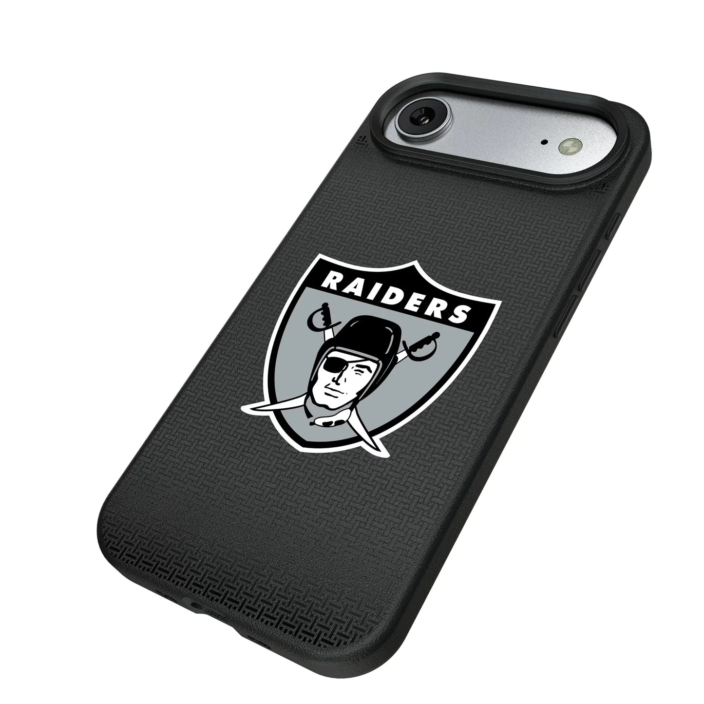 Oakland Raiders 1963 Historic Collection Linen MagSafe Compatible Phone Case for Apple iPhone