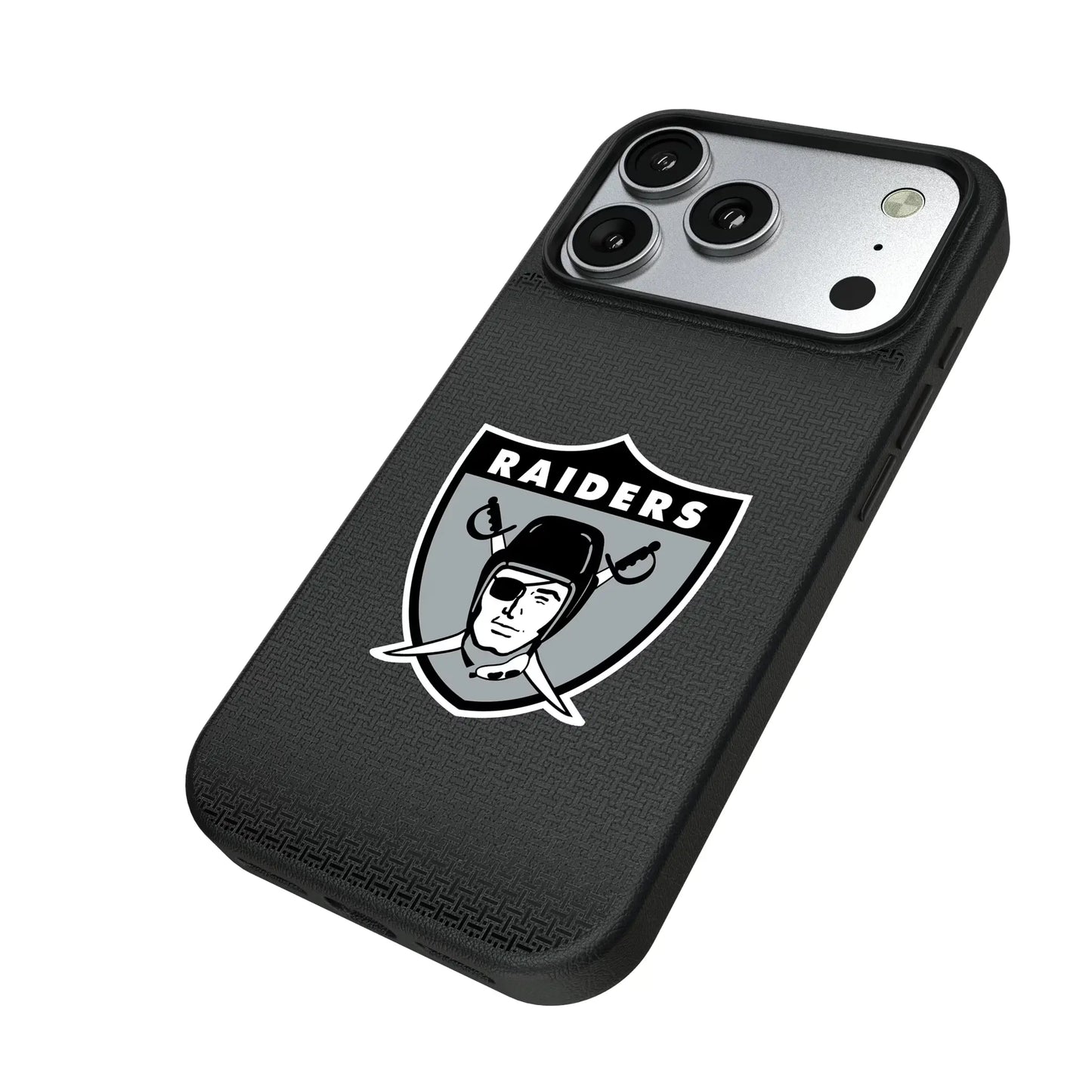 Oakland Raiders 1963 Historic Collection Linen MagSafe Compatible Phone Case for Apple iPhone