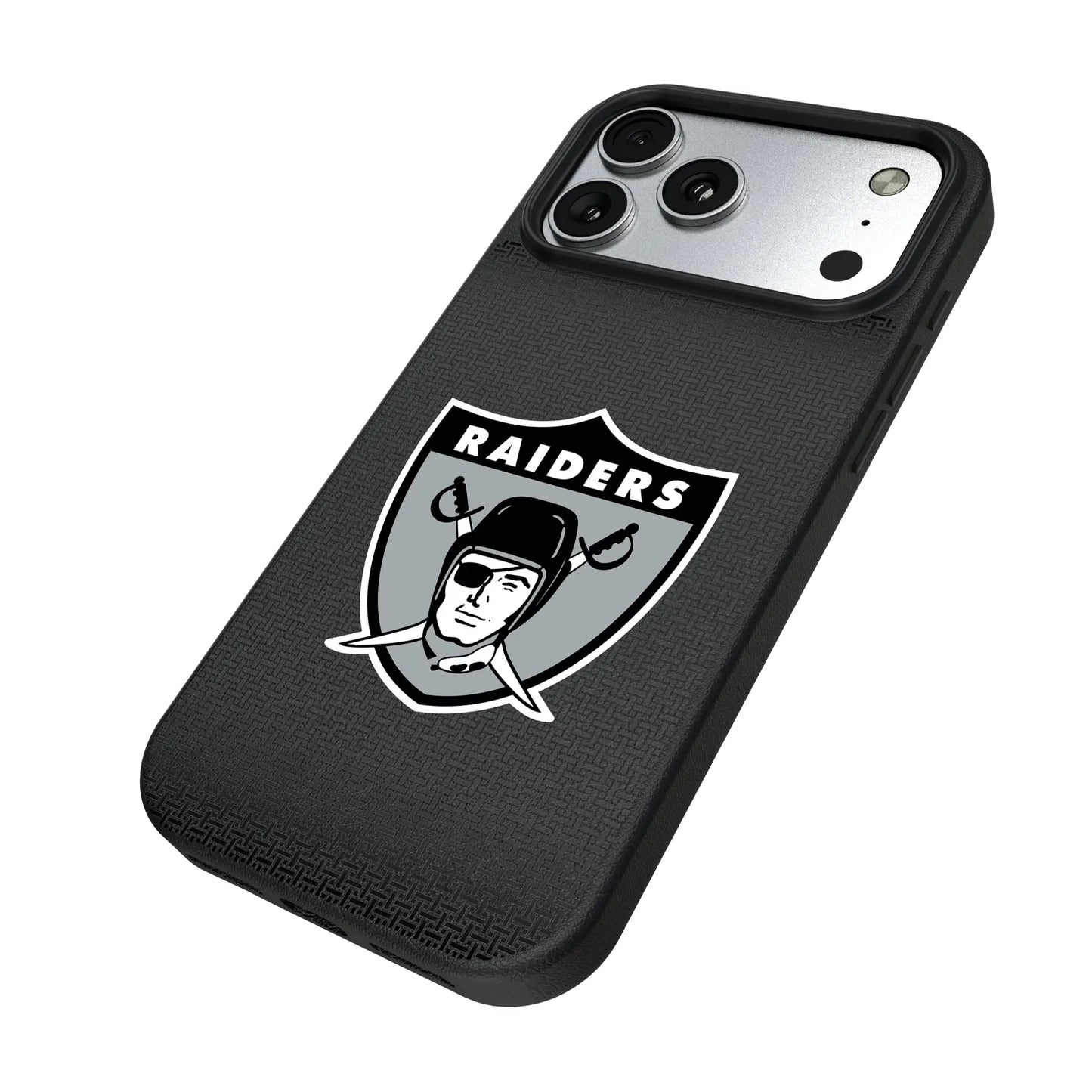 Oakland Raiders 1963 Historic Collection Linen MagSafe Compatible Phone Case for Apple iPhone
