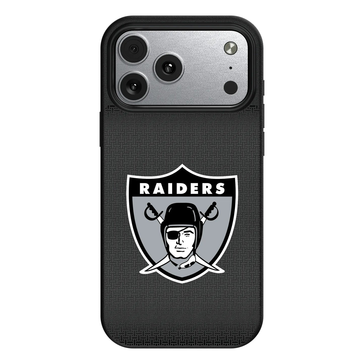 Oakland Raiders 1963 Historic Collection Linen MagSafe Compatible Phone Case for Apple iPhone