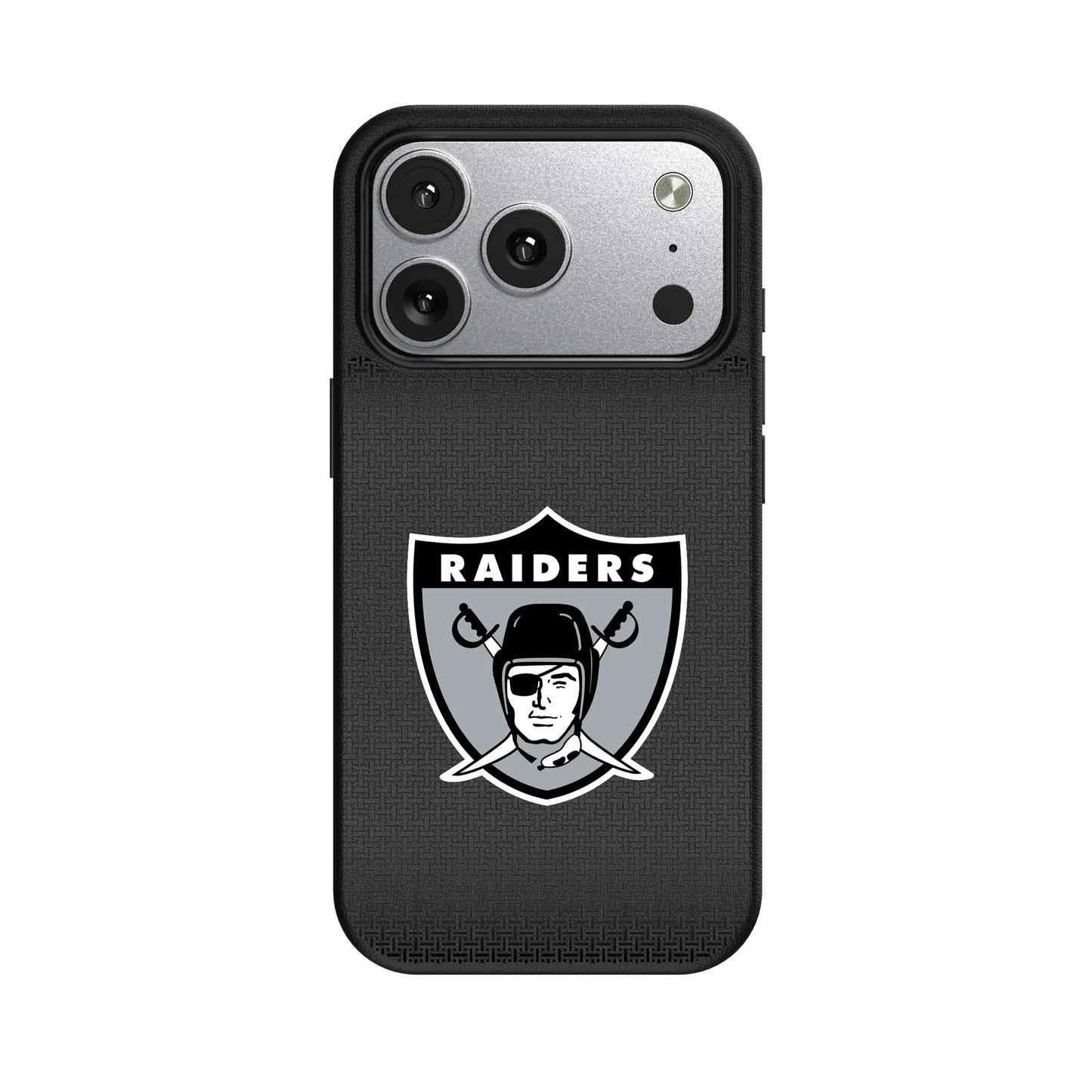 Oakland Raiders 1963 Historic Collection Linen MagSafe Compatible Phone Case for Apple iPhone