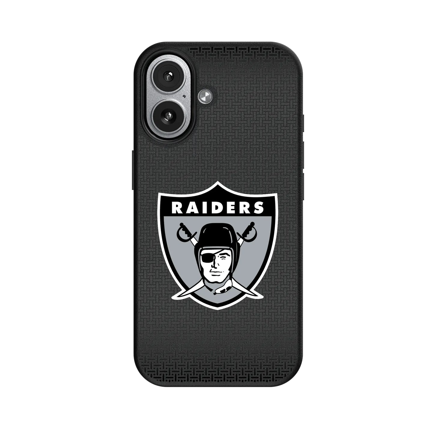 Oakland Raiders 1963 Historic Collection Linen MagSafe Compatible Phone Case for Apple iPhone