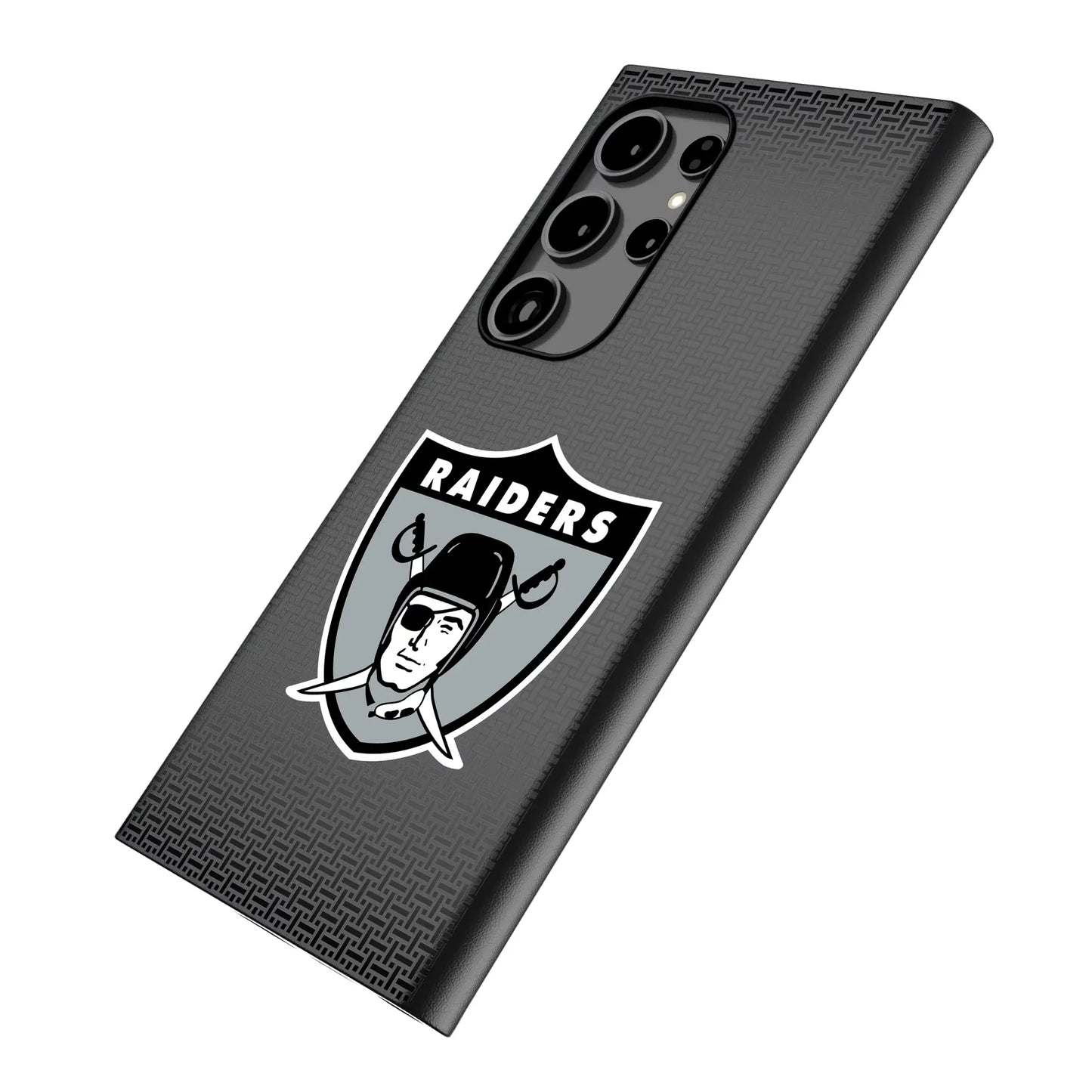 Oakland Raiders 1963 Historic Collection Linen MagSafe Compatible Phone Case for Samsung Galaxy
