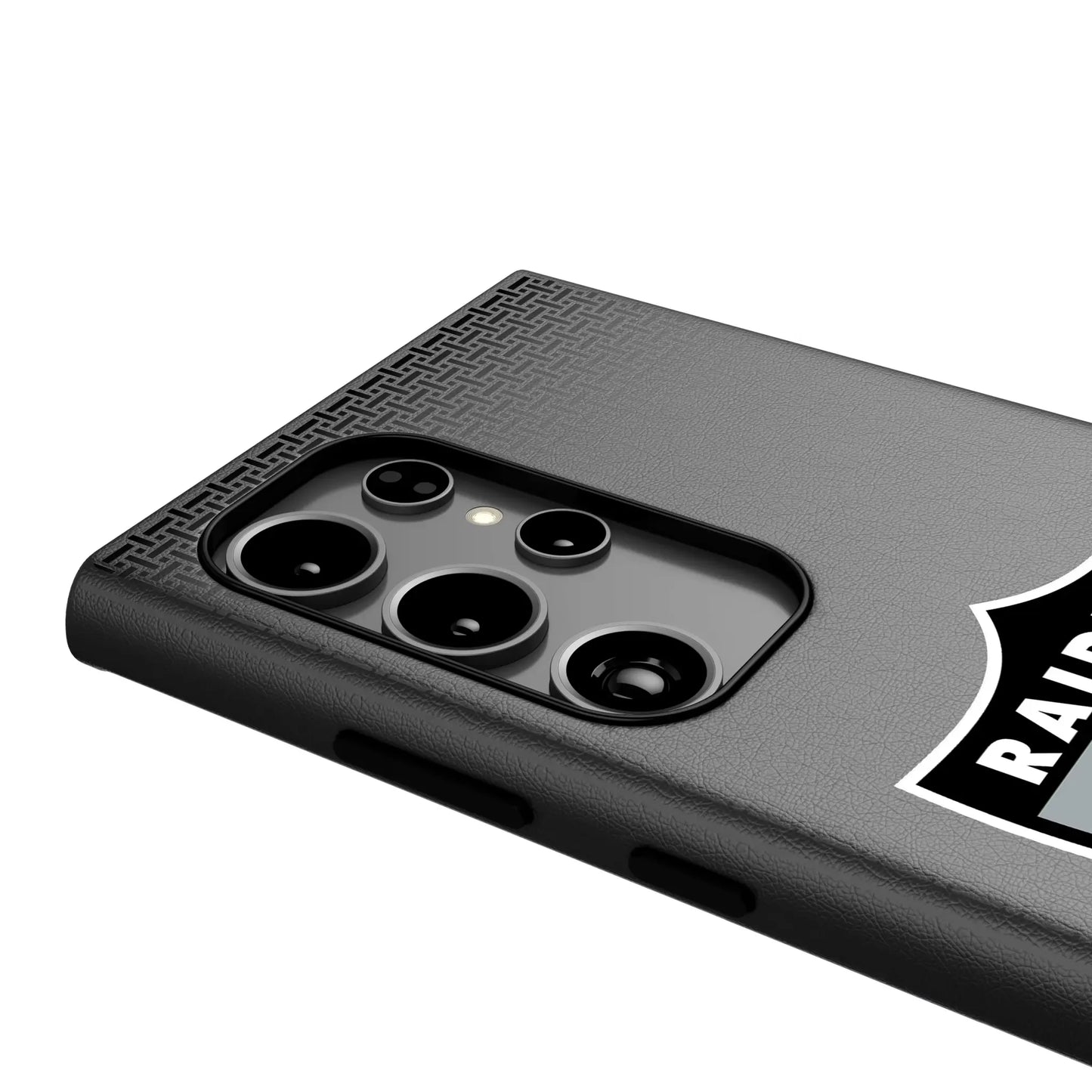 Oakland Raiders 1963 Historic Collection Linen MagSafe Compatible Phone Case for Samsung Galaxy