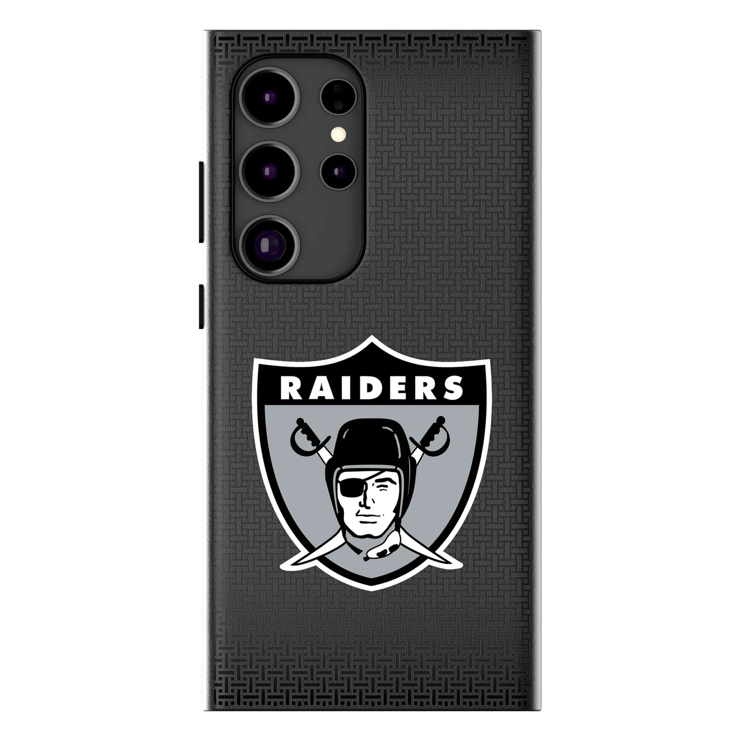 Oakland Raiders 1963 Historic Collection Linen MagSafe Compatible Phone Case for Samsung Galaxy