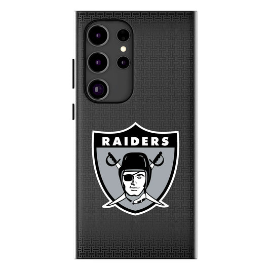 Oakland Raiders 1963 Historic Collection Linen MagSafe Compatible Phone Case for Samsung Galaxy