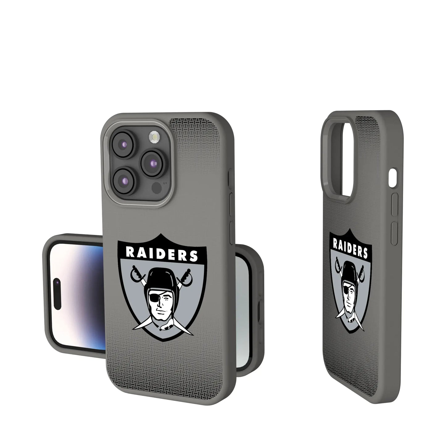 Oakland Raiders 1963 Historic Collection Linen Soft Touch Phone Case for Apple iPhone
