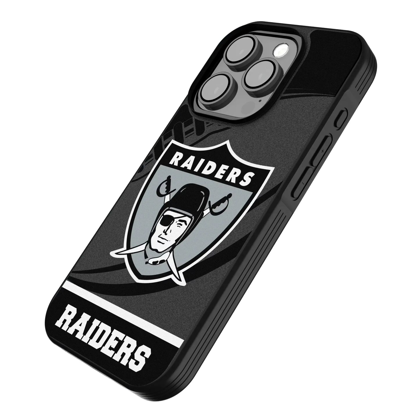 Oakland Raiders 1963 Historic Collection Passtime Bump Phone Case for Apple iPhone