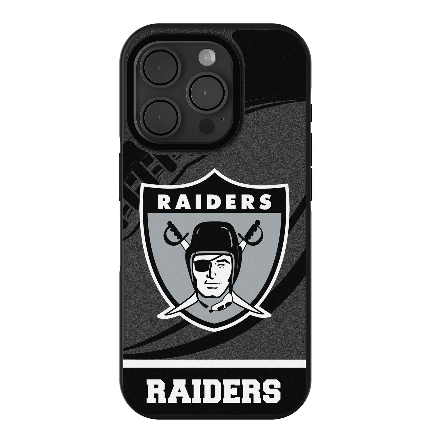 Oakland Raiders 1963 Historic Collection Passtime Bump Phone Case for Apple iPhone