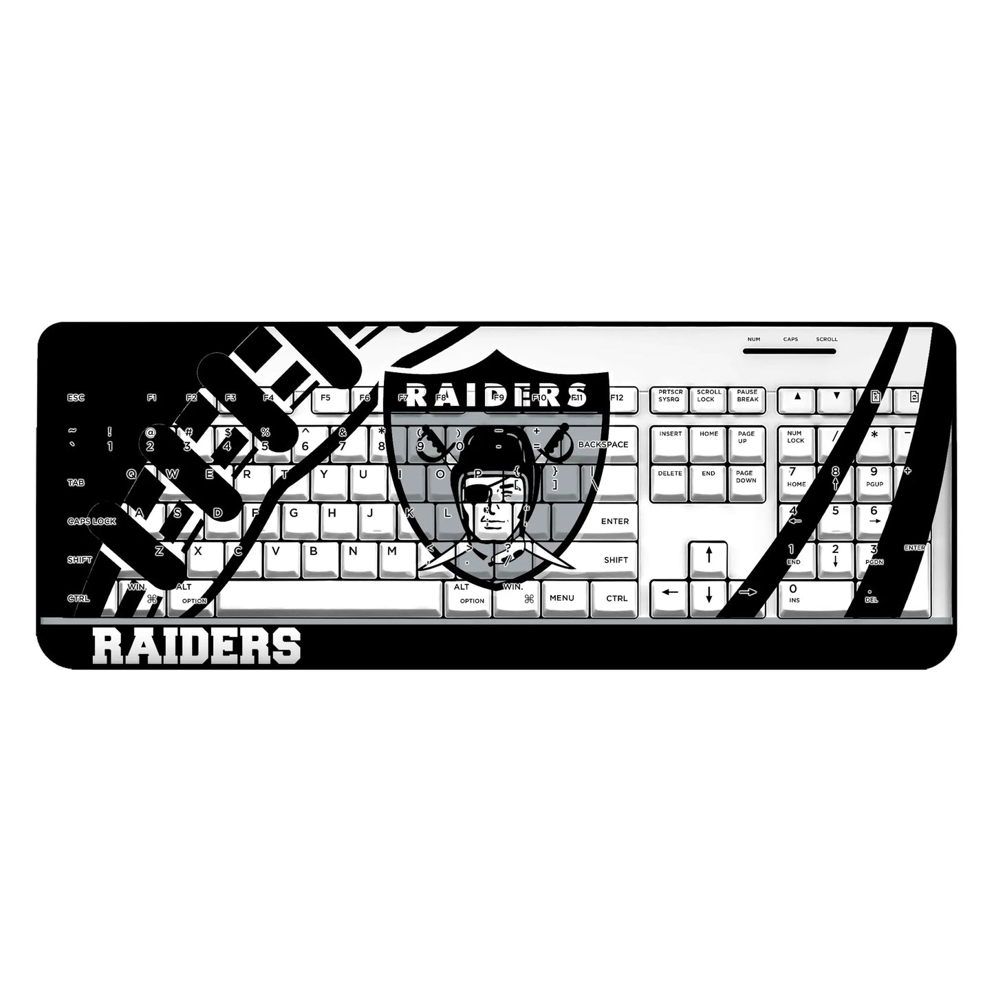 Oakland Raiders 1963 Historic Collection Passtime Wireless USB Keyboard