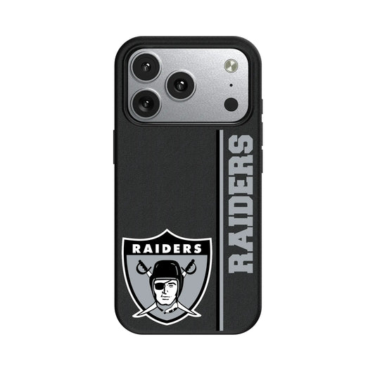 Oakland Raiders 1963 Historic Collection Sidebar MagSafe Compatible Phone Case for Apple iPhone