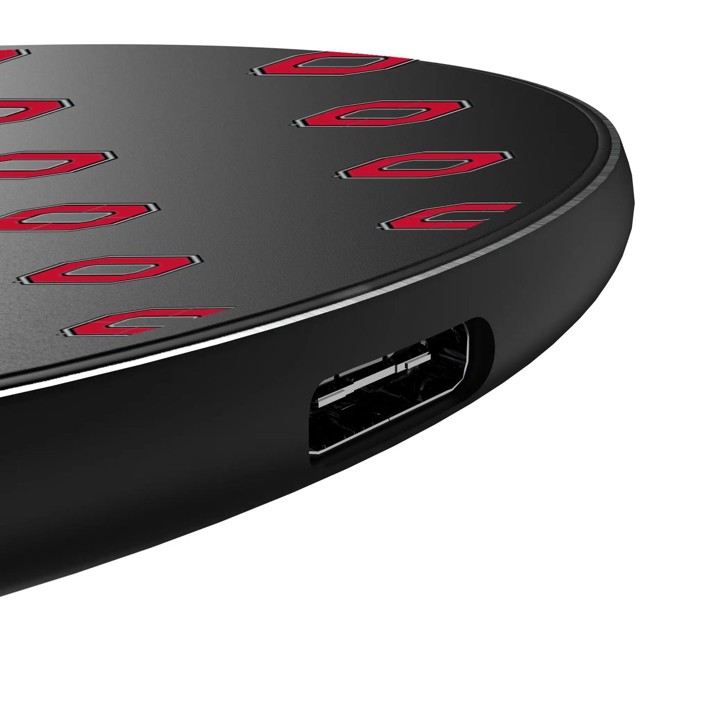 Ohio State University Buckeyes Fashion Pattern 15-Watt Wireless Charger