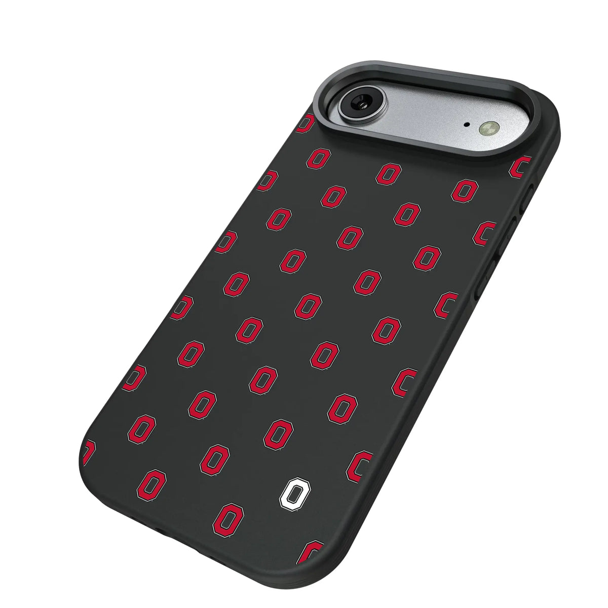 Ohio State University Buckeyes Fashion Pattern Bump Phone Case for Apple iPhone