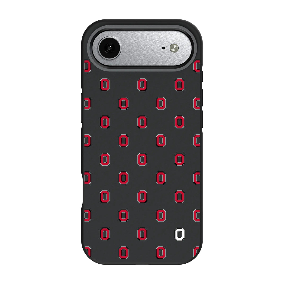 Ohio State University Buckeyes Fashion Pattern Bump Phone Case for Apple iPhone