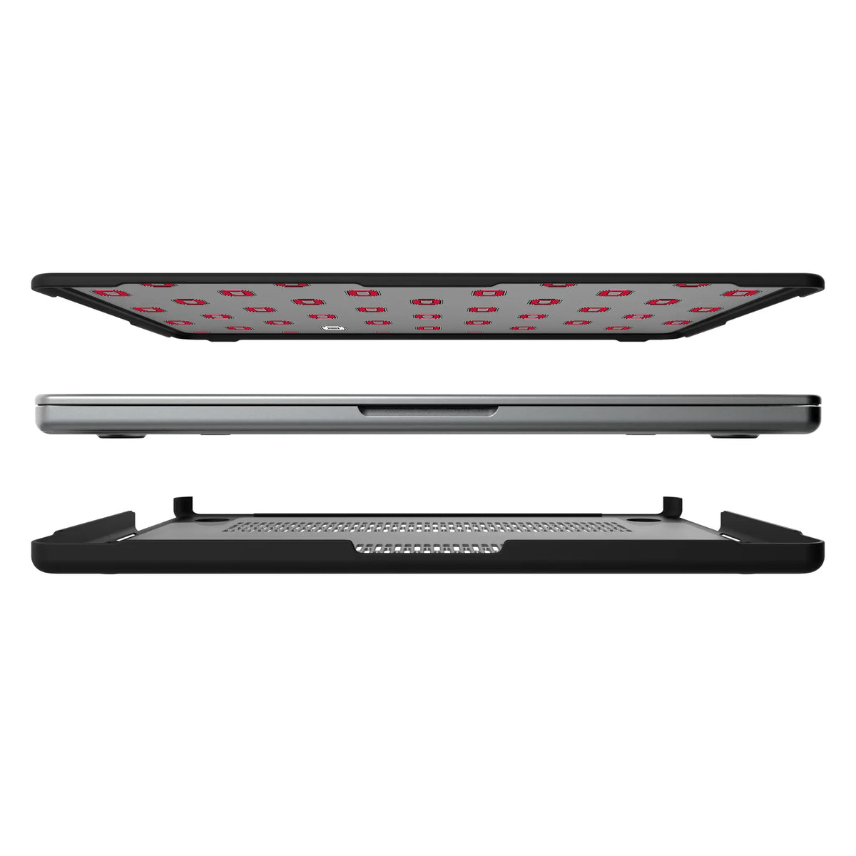 Ohio State University Buckeyes Fashion Pattern Laptop Case for Apple MacBook