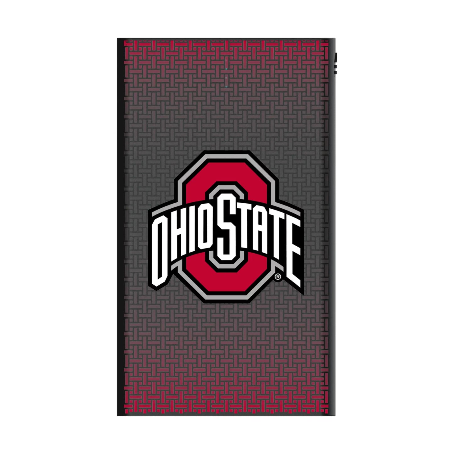 Ohio State University Buckeyes Linen 5000mAh Flat Powerbank