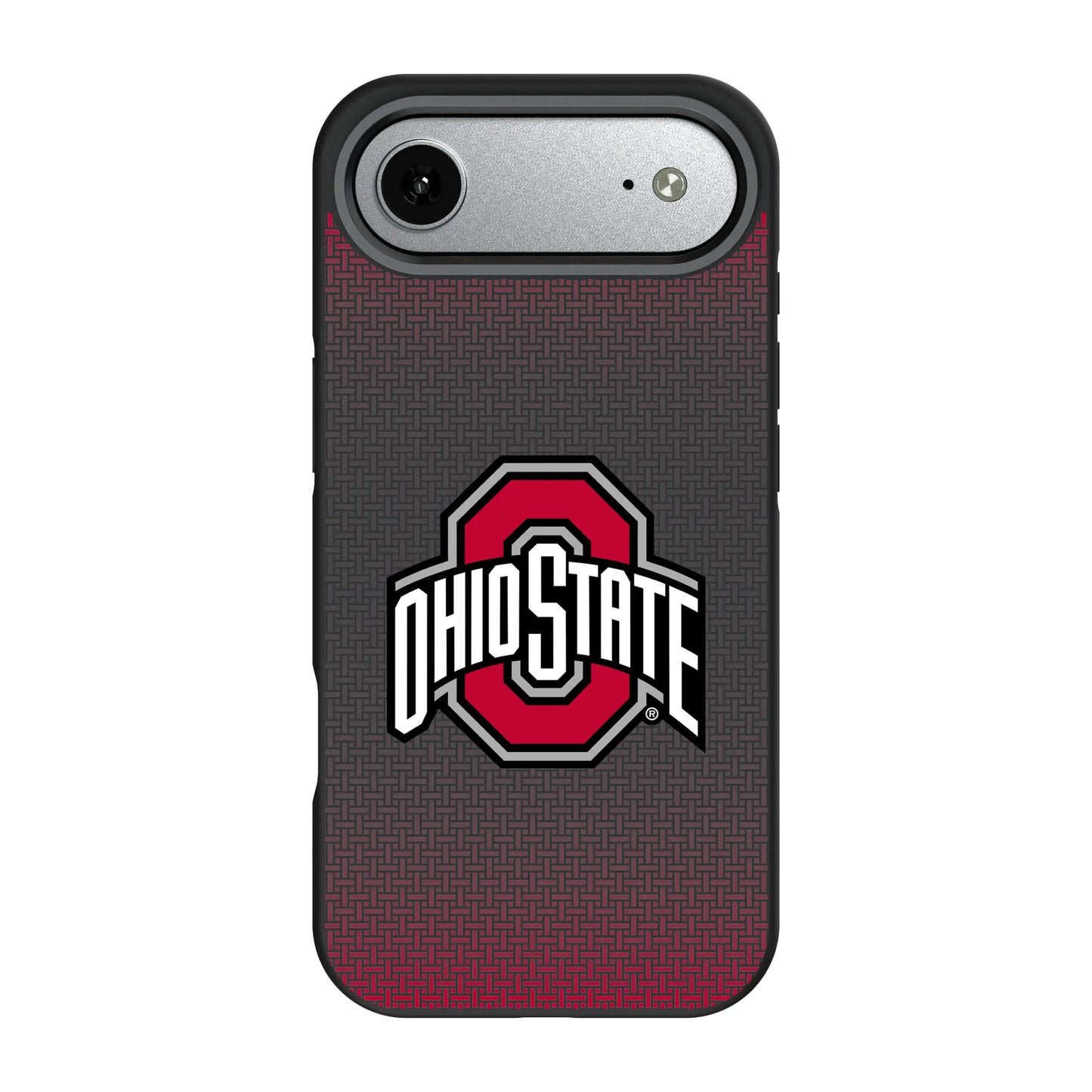 Ohio State University Buckeyes Linen Bump Phone Case for Apple iPhone