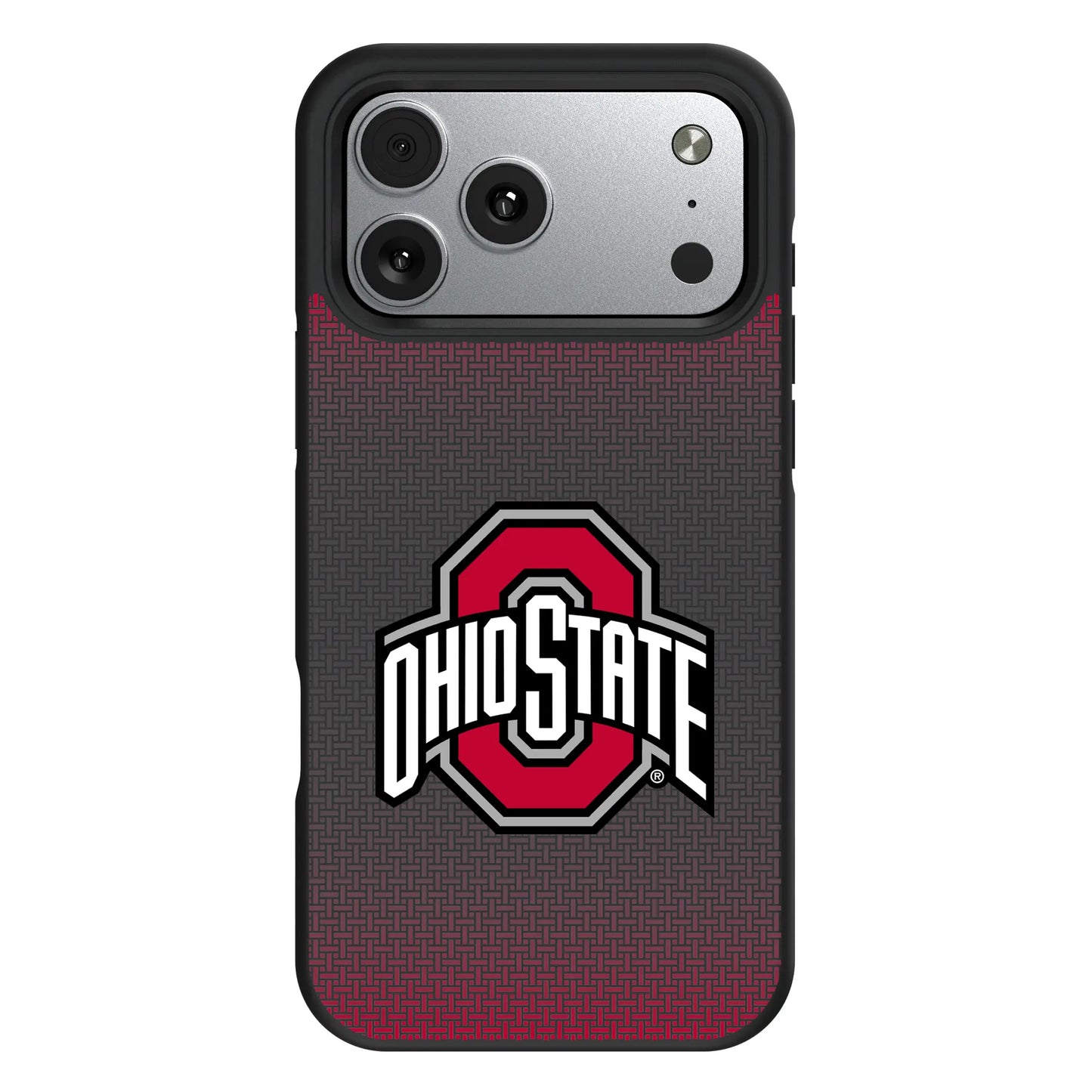 Ohio State University Buckeyes Linen Bump Phone Case for Apple iPhone
