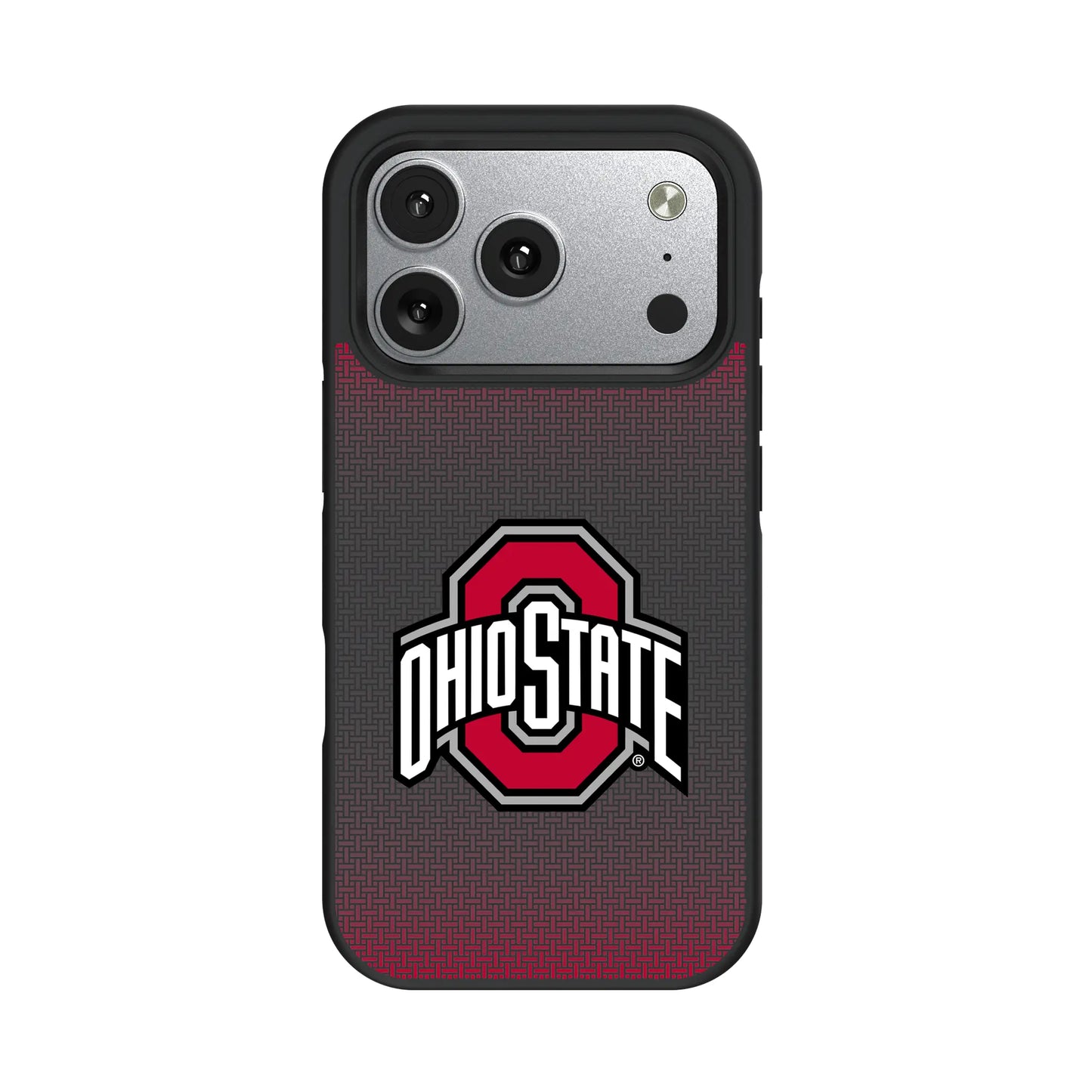 Ohio State University Buckeyes Linen Bump Phone Case for Apple iPhone