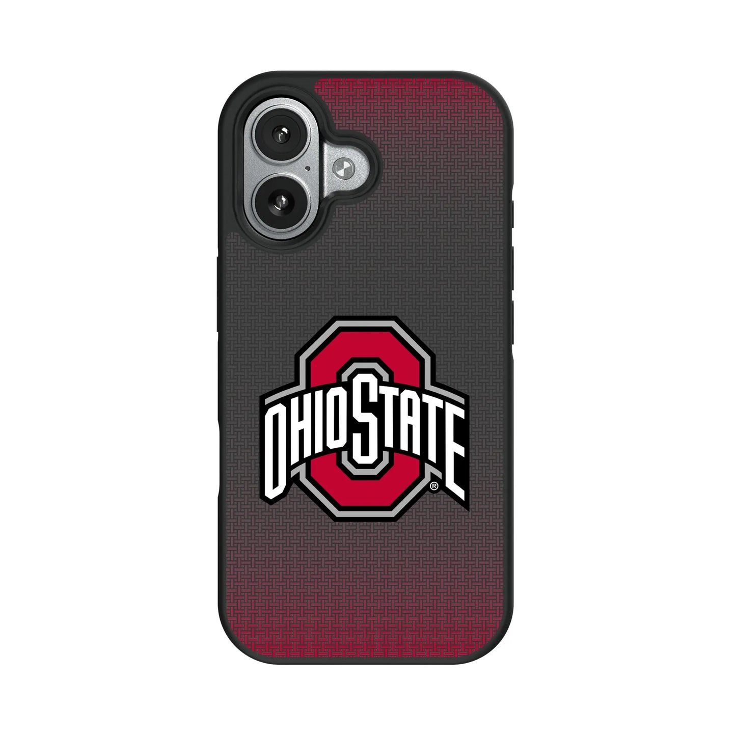Ohio State University Buckeyes Linen Bump Phone Case for Apple iPhone