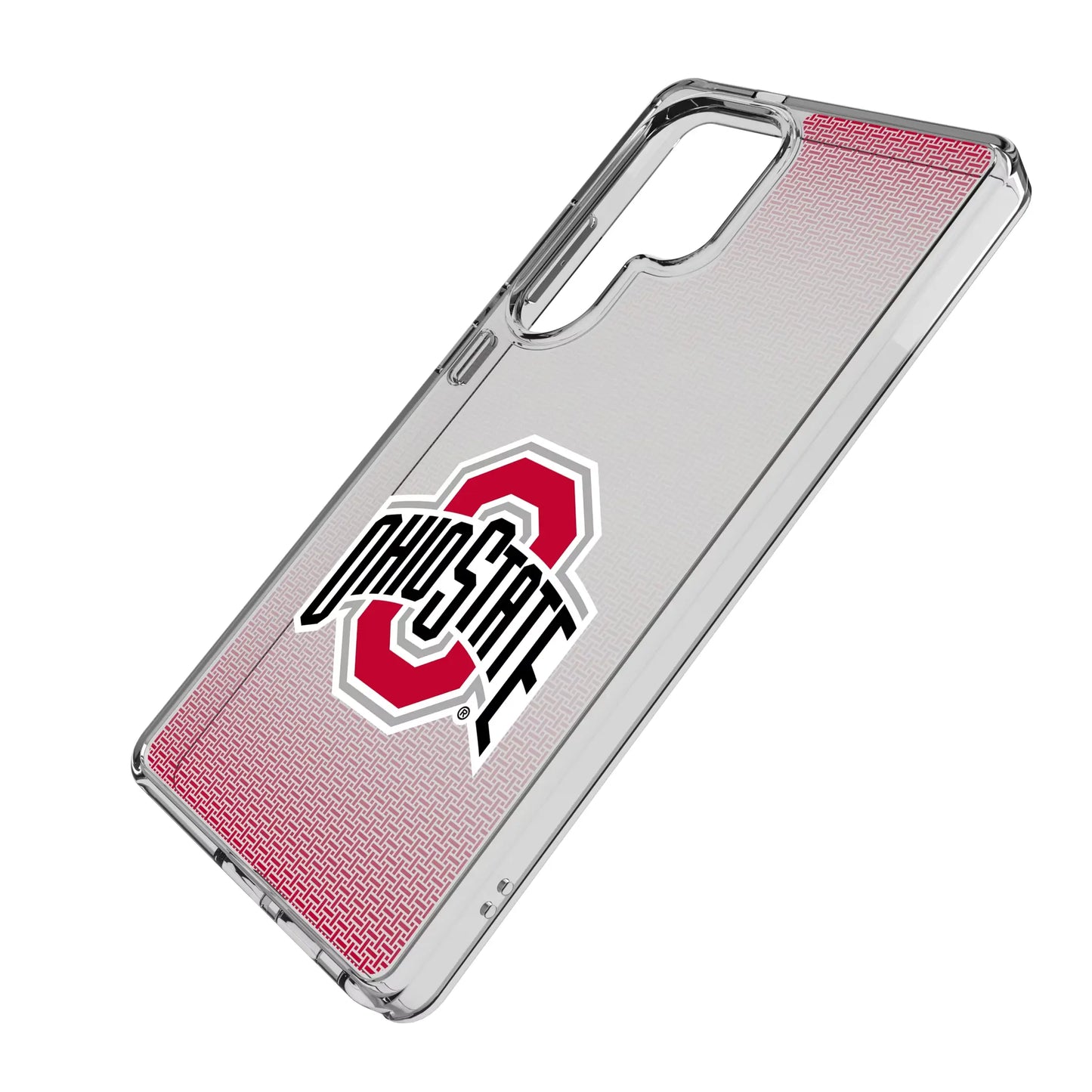Ohio State University Buckeyes Linen Clear Phone Case for Samsung Galaxy