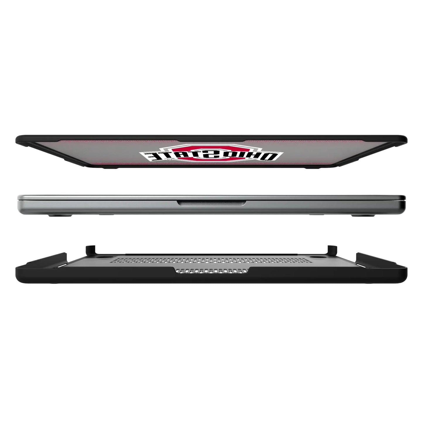 Ohio State University Buckeyes Linen Laptop Case for Apple MacBook