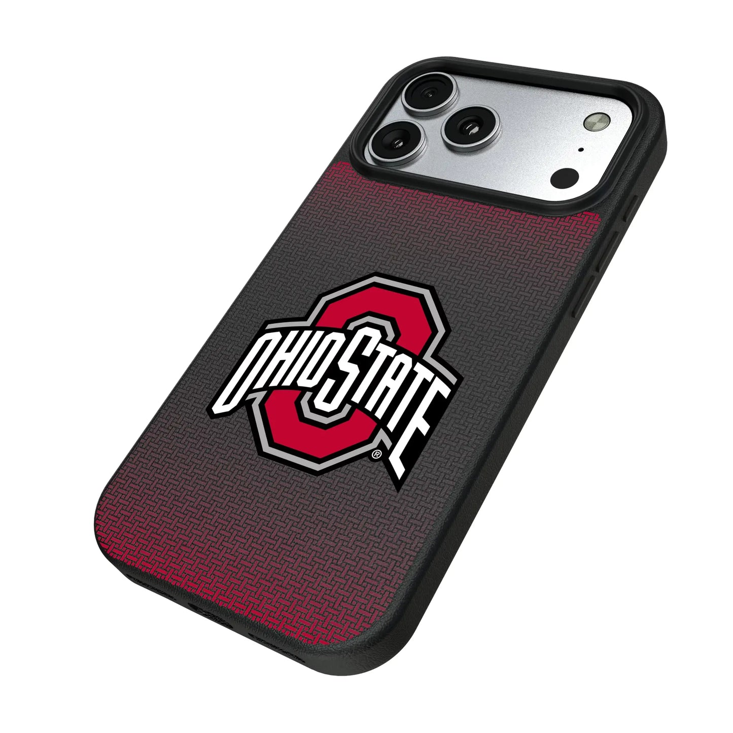 Ohio State University Buckeyes Linen MagSafe Compatible Phone Case for Apple iPhone