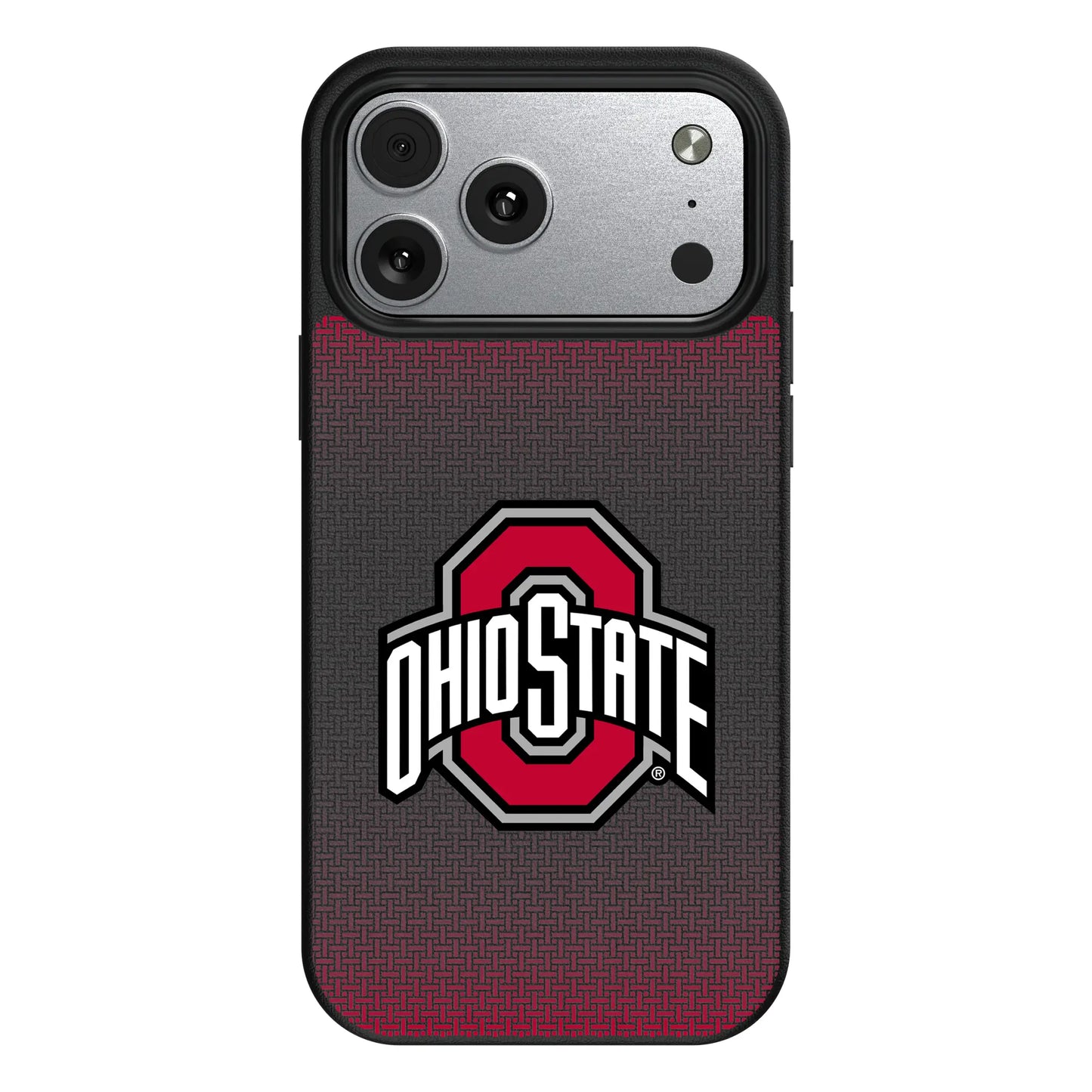 Ohio State University Buckeyes Linen MagSafe Compatible Phone Case for Apple iPhone