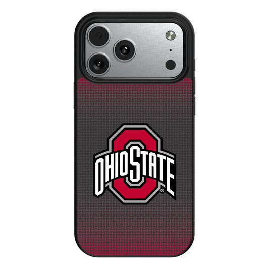 Ohio State University Buckeyes Linen MagSafe Compatible Phone Case for Apple iPhone