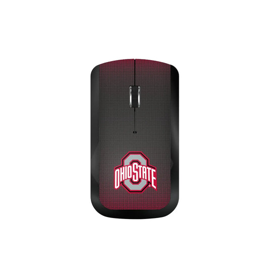 Ohio State University Buckeyes Linen Wireless Mouse