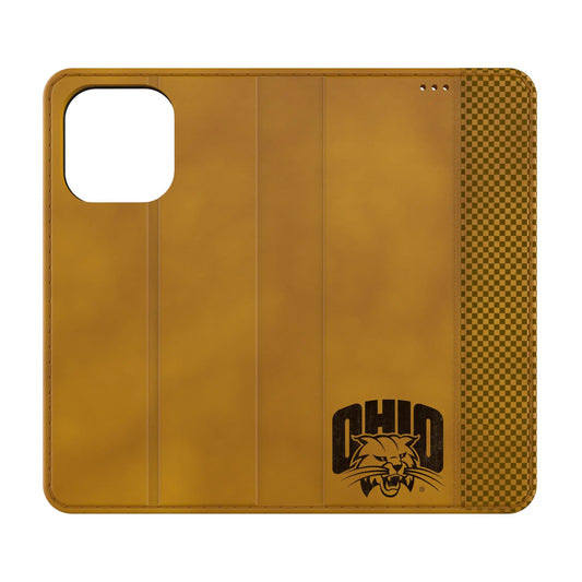 Ohio University Bobcats Burn Folio Phone Case for Apple iPhone