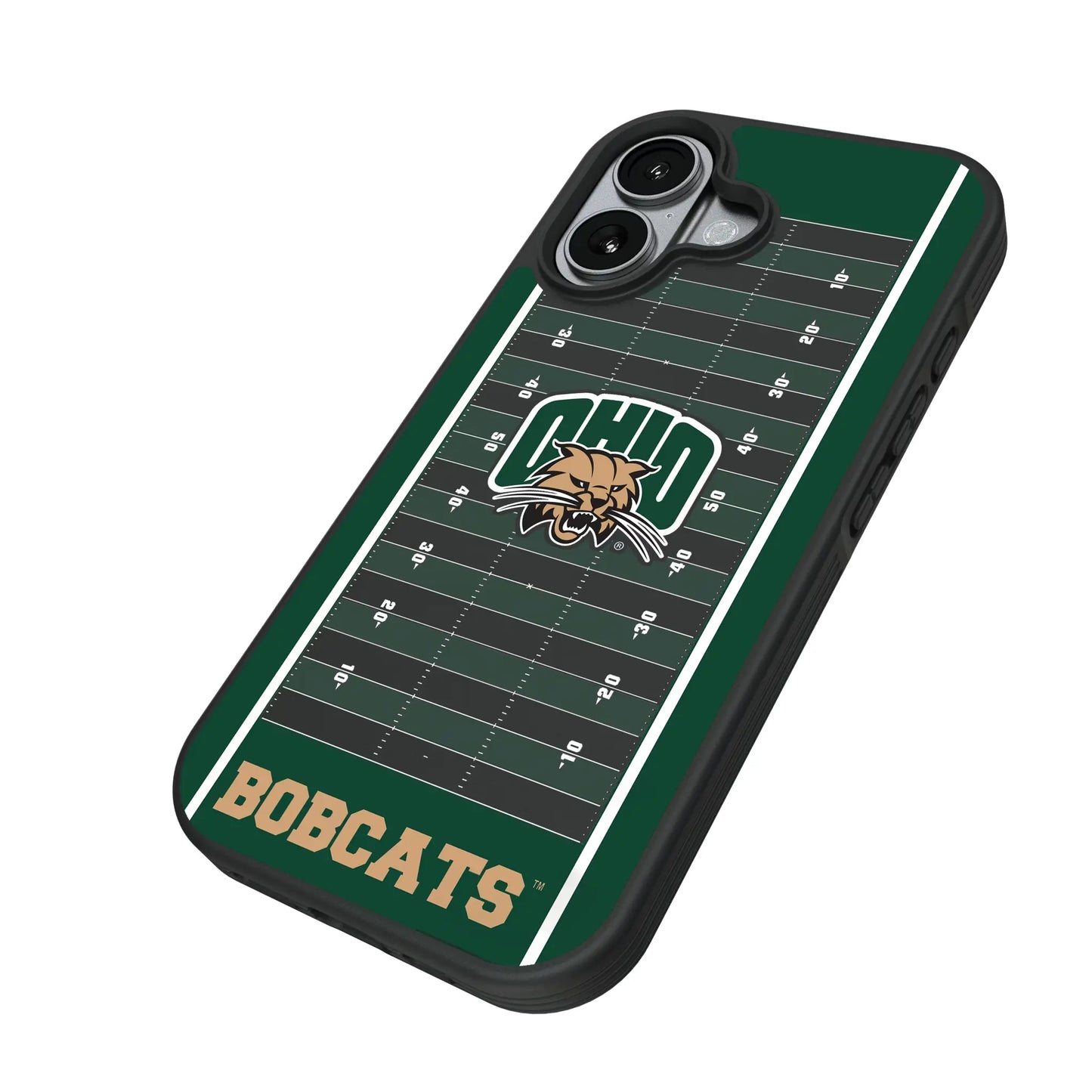 Ohio University Bobcats Field Bump Phone Case for Apple iPhone