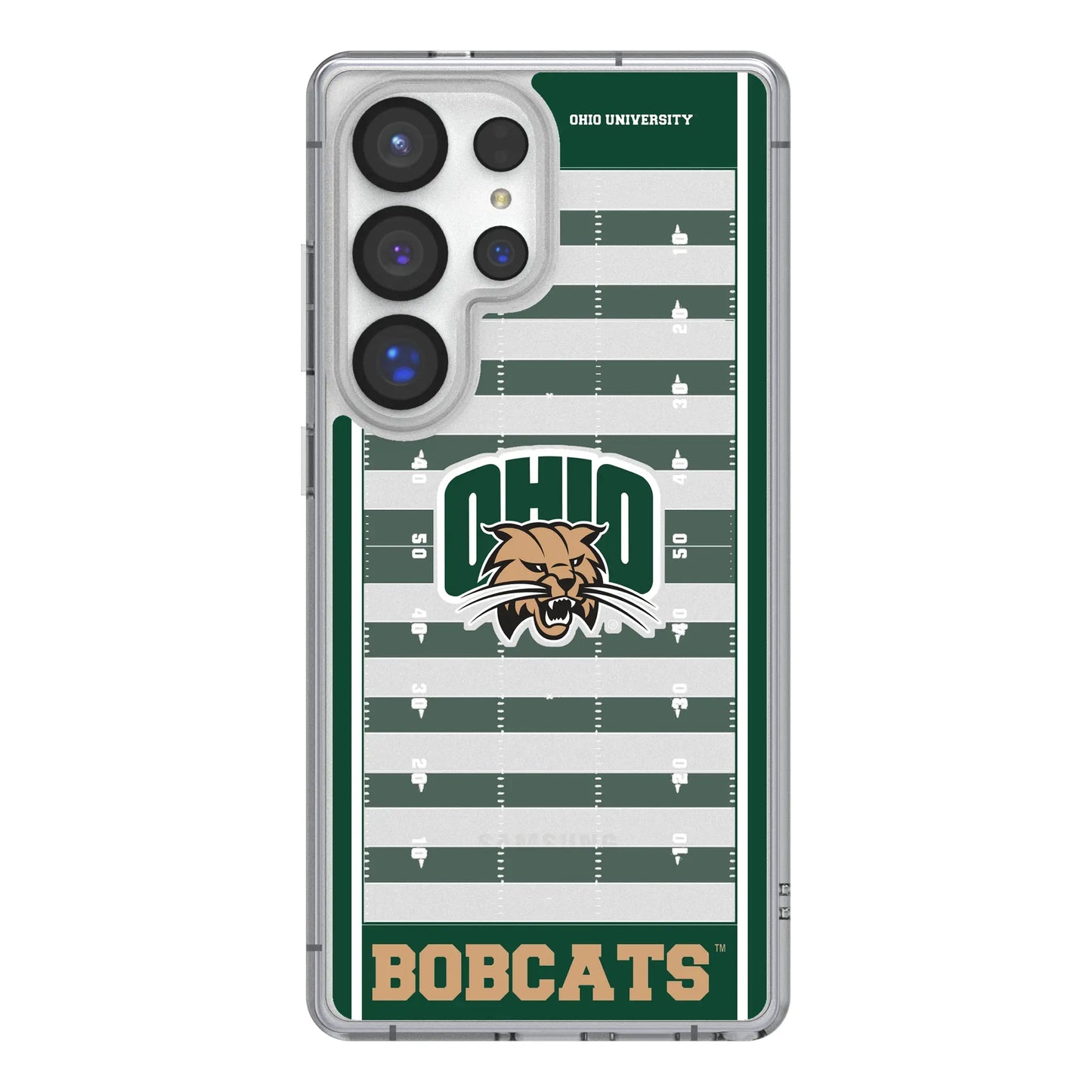 Ohio University Bobcats Field Clear Phone Case for Samsung Galaxy
