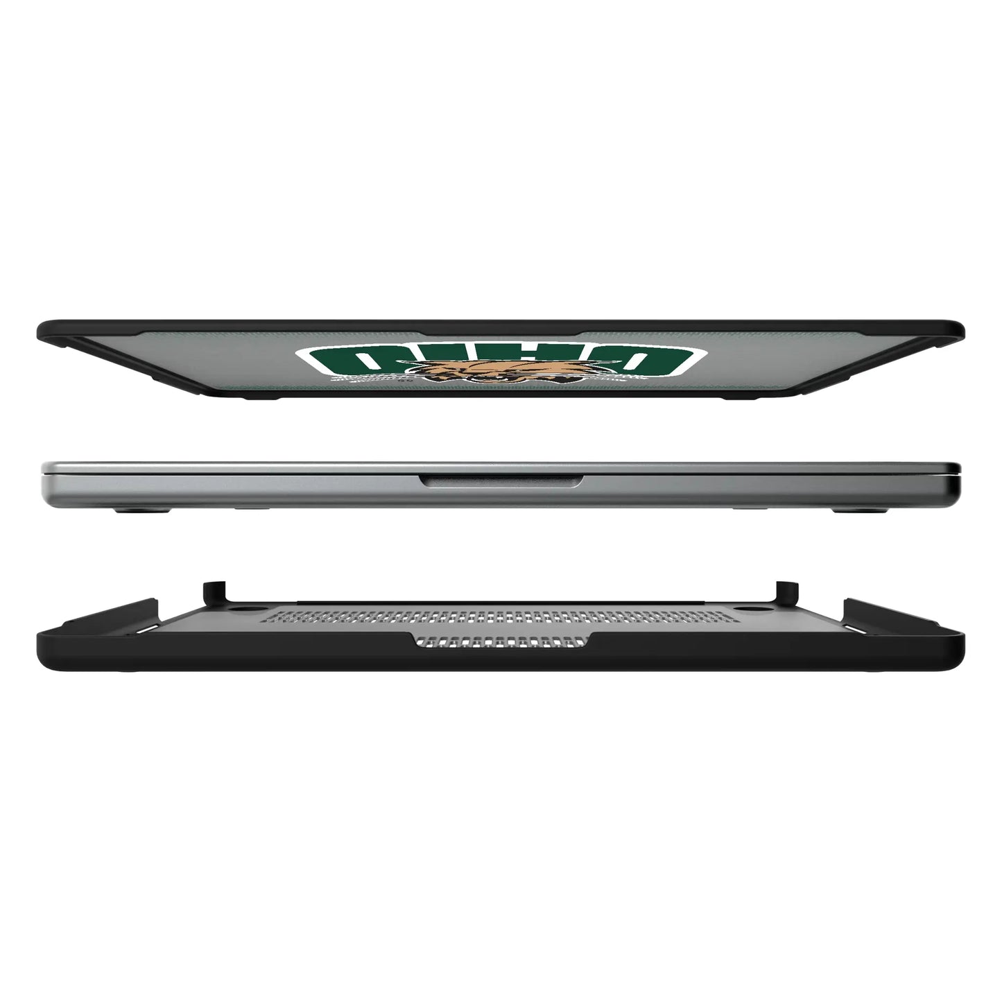 Ohio University Bobcats Linen Laptop Case for Apple MacBook