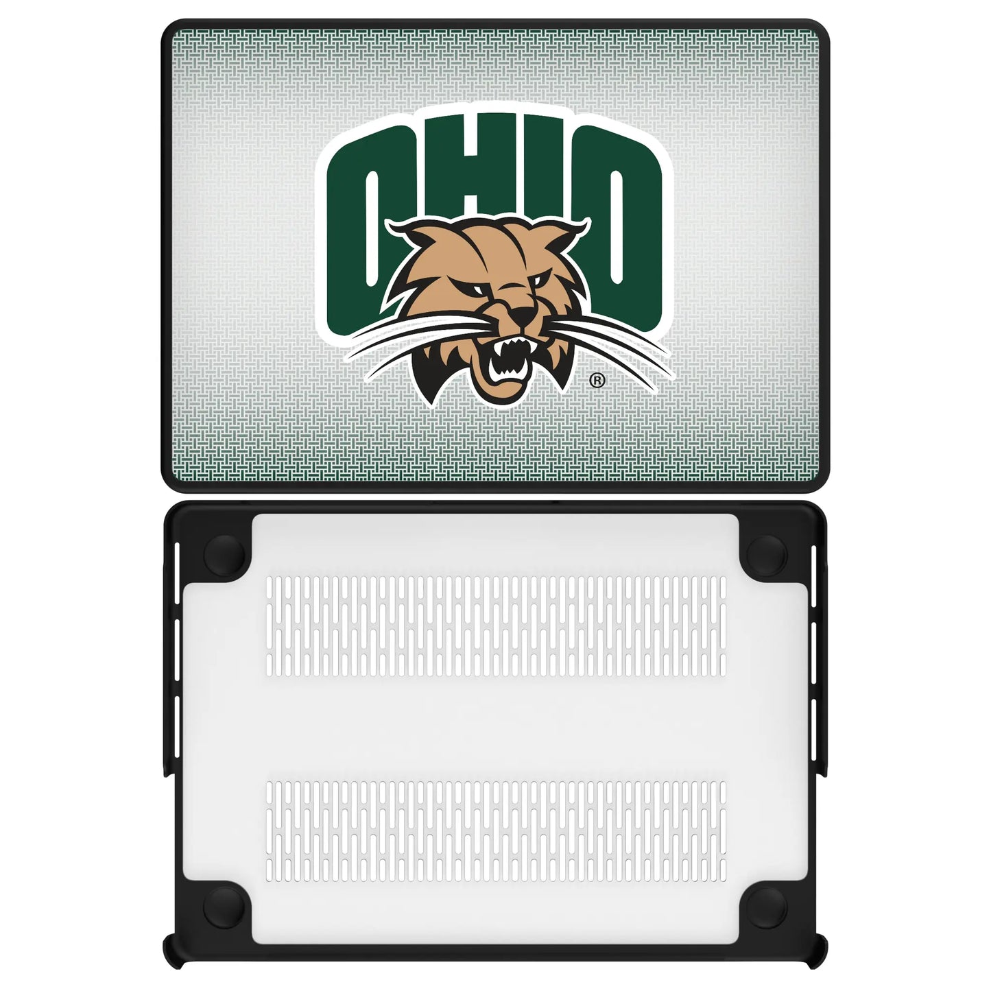 Ohio University Bobcats Linen Laptop Case for Apple MacBook