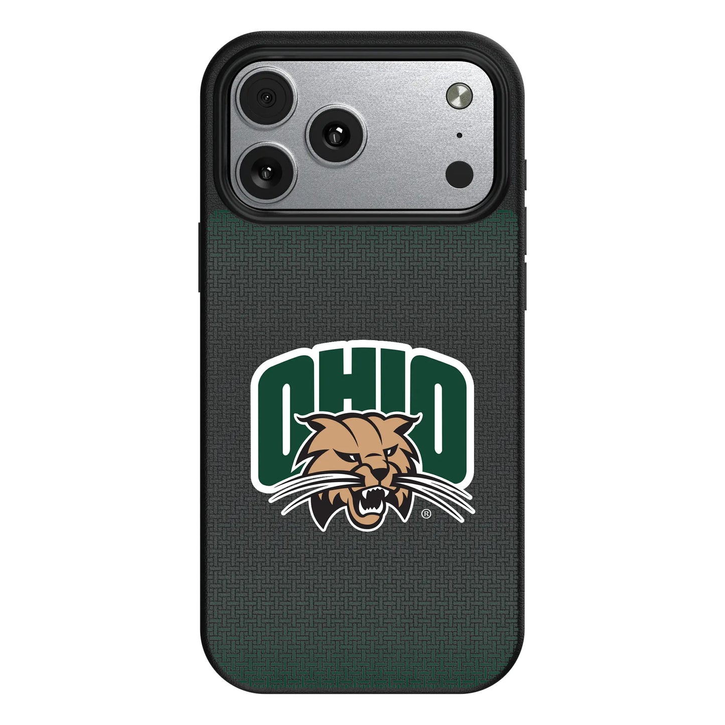 Ohio University Bobcats Linen MagSafe Compatible Phone Case for Apple iPhone
