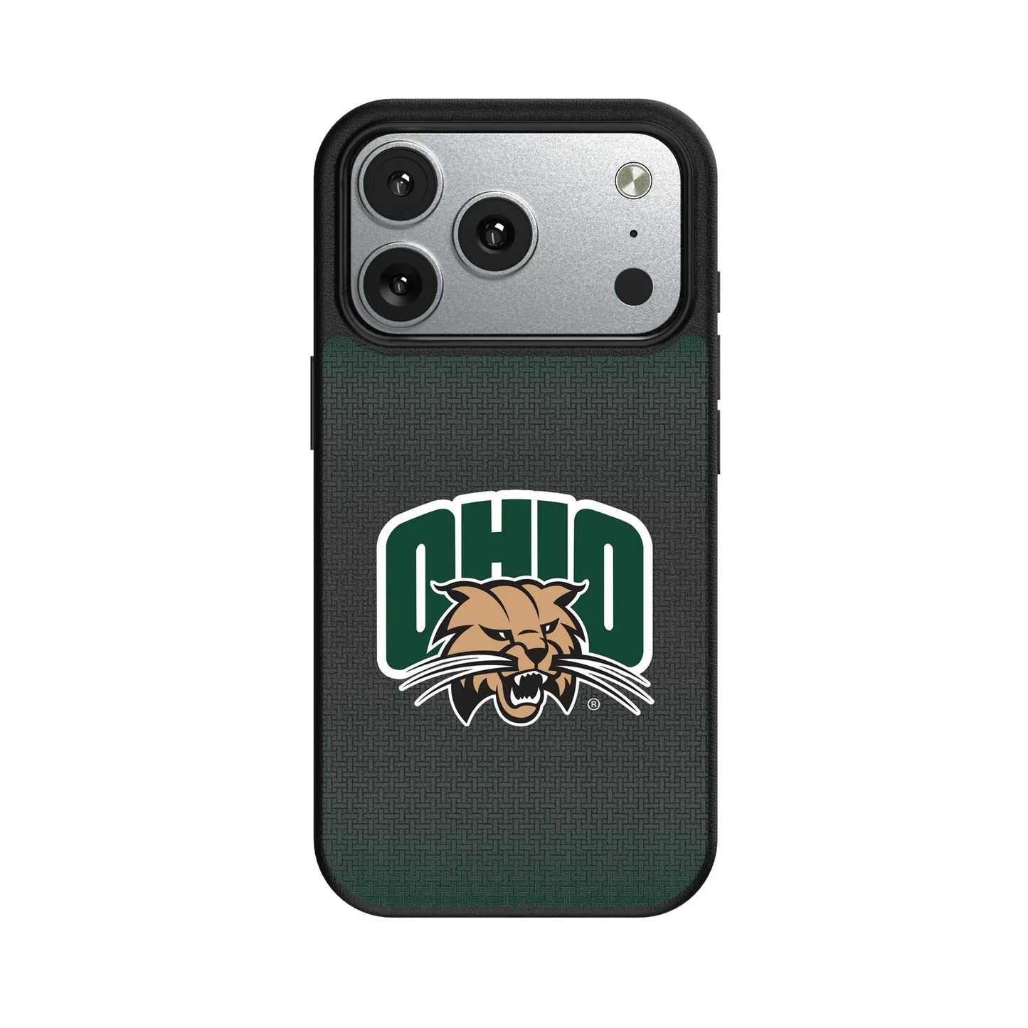 Ohio University Bobcats Linen MagSafe Compatible Phone Case for Apple iPhone
