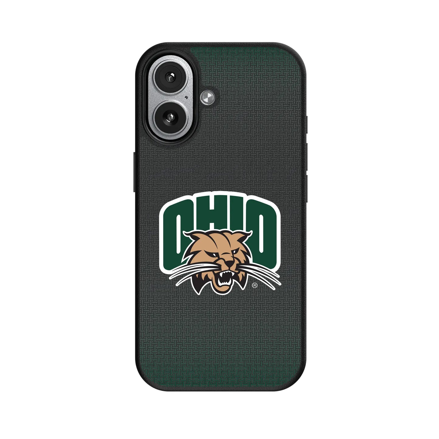 Ohio University Bobcats Linen MagSafe Compatible Phone Case for Apple iPhone