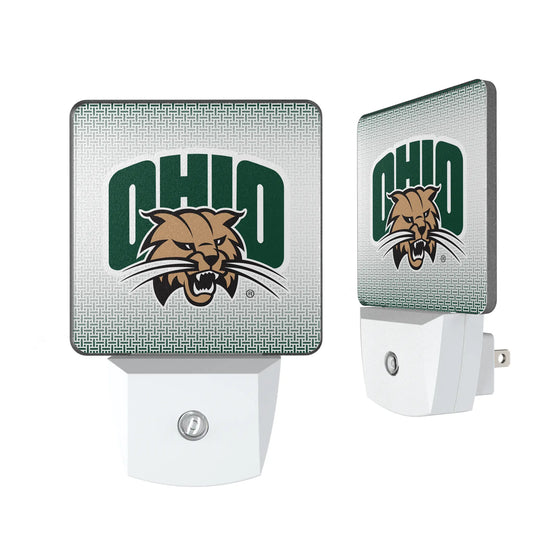 Ohio University Bobcats Linen Night Light 2-Pack