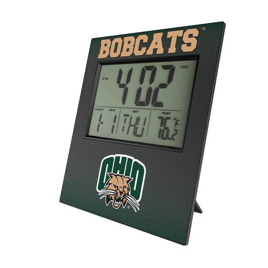 Ohio University Bobcats Linen Wall Clock