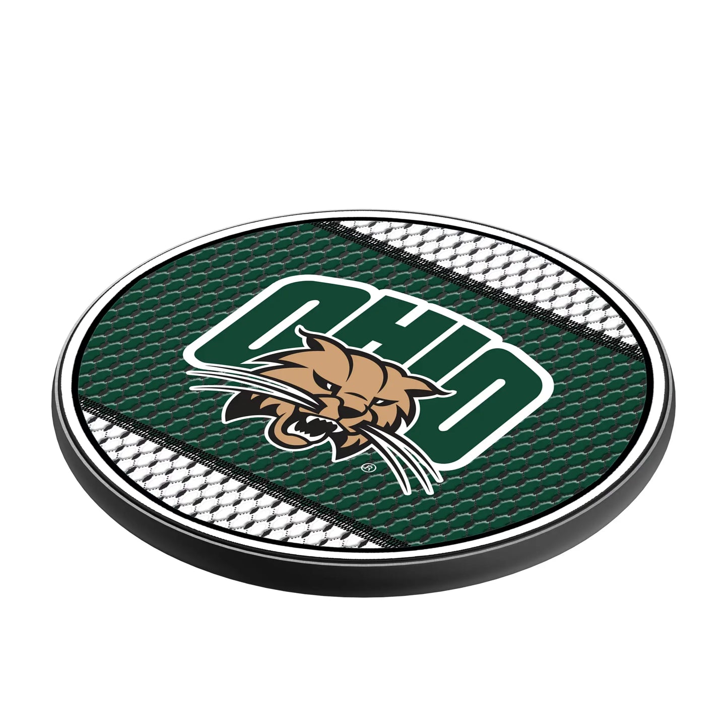 Ohio University Bobcats Mesh 15-Watt Wireless Charger