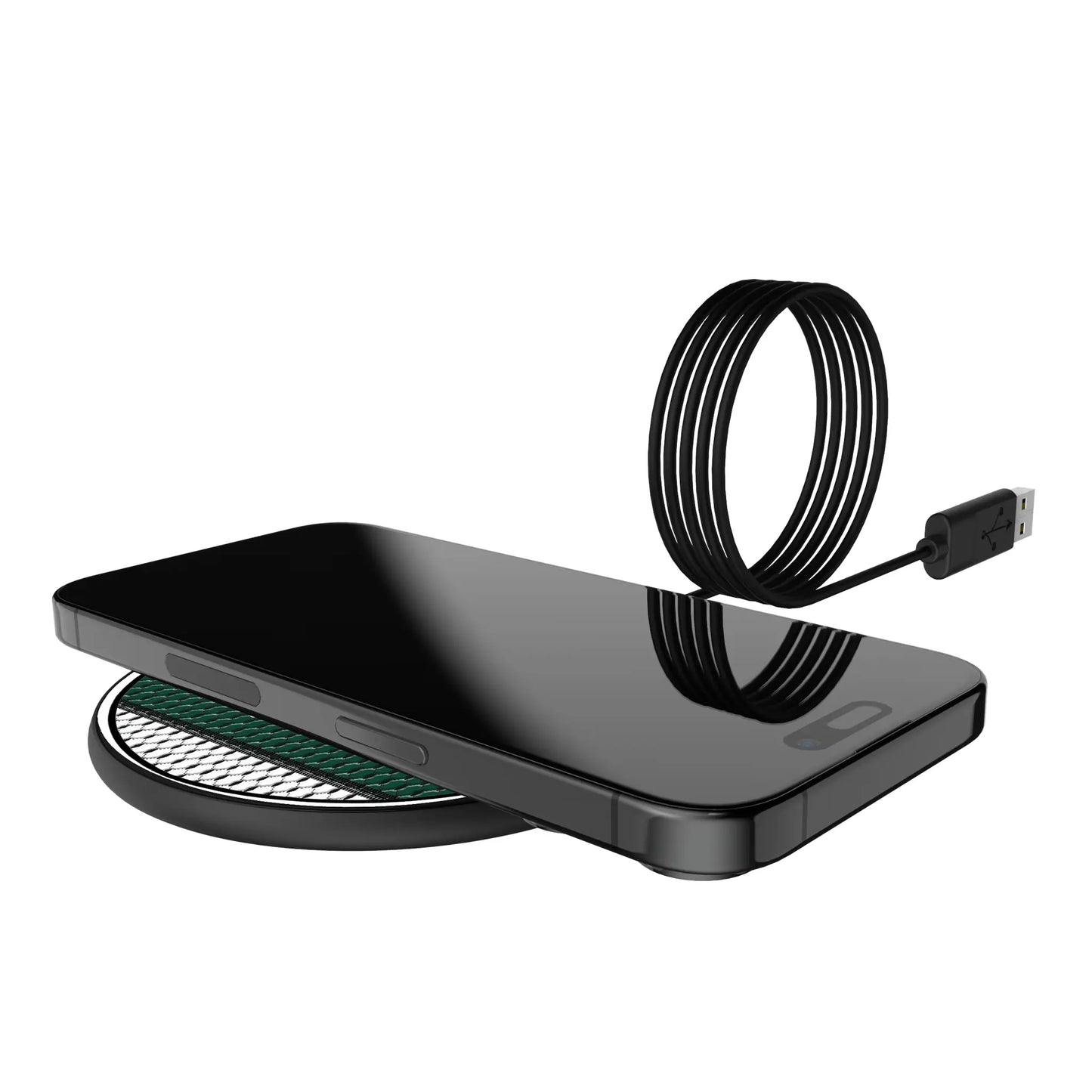 Ohio University Bobcats Mesh 15-Watt Wireless Charger
