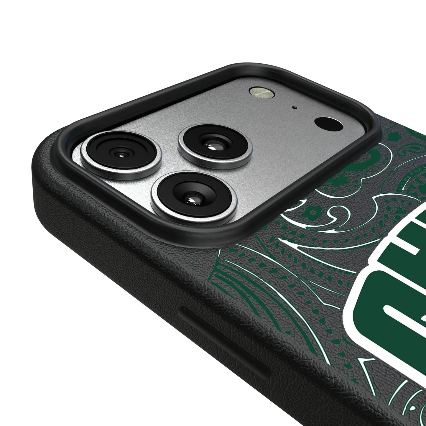 Ohio University Bobcats Paisley MagSafe Compatible Phone Case for Apple iPhone