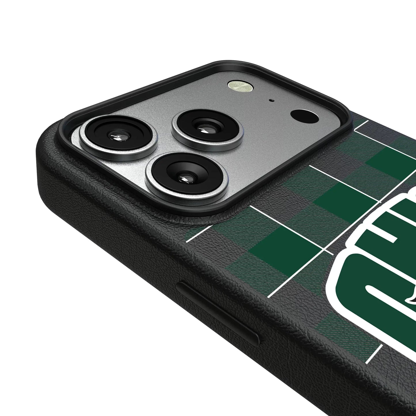 Ohio University Bobcats Plaid MagSafe Compatible Phone Case for Apple iPhone