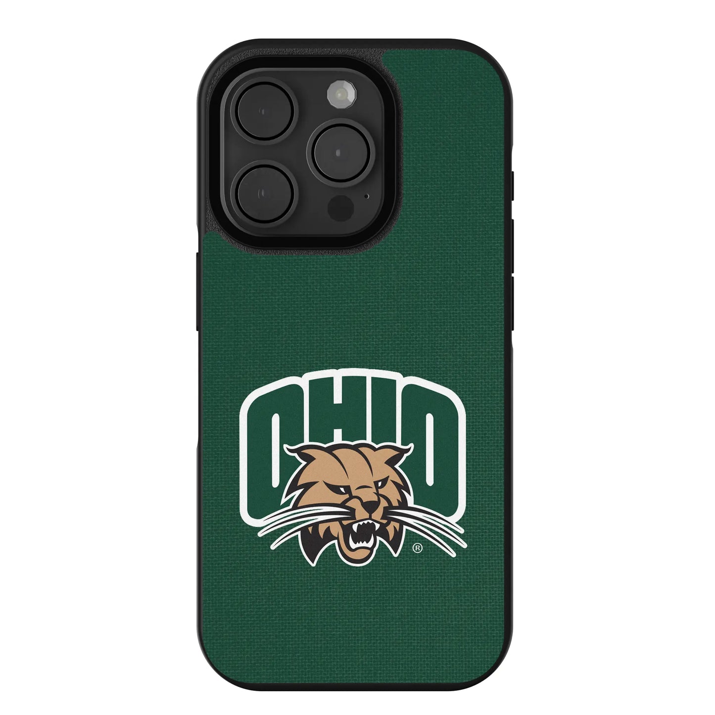 Ohio University Bobcats Solid Bump Phone Case for Apple iPhone