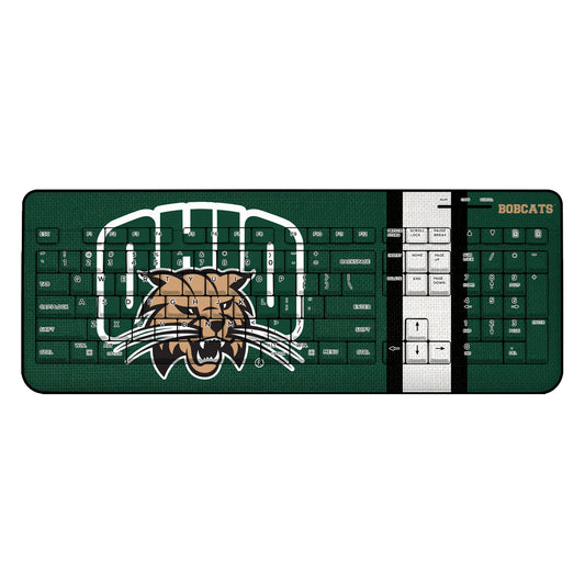 Ohio University Bobcats Stripe Wireless USB Keyboard